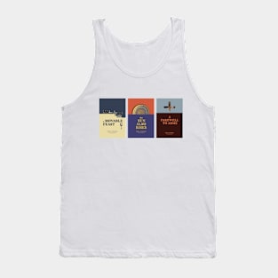 Ernest Hemingway Book Collection Tank Top